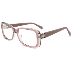 Gran oferta, gafas cuadradas para hombre y mujer, gafas para hombre, monturas ópticas de acetato para hombre - Product Image 4