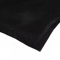 Tissu en velours tissé noir de haute qualité pour abaya coréenne non élastique pour femmes, idéal pour le textile de maison (5000-9000)