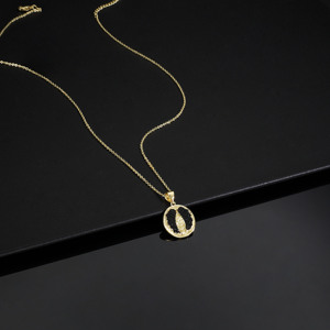 Collana Trendy <span class=keywords><strong>2026</strong></span>: Set di Gioielli Ipoallergenici da Donna con Design Vintage Moderno, Placcati in Oro 14k, Perfetti per l'Uso Quotidiano - Product Image 3