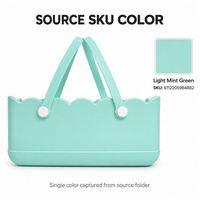 Sac de plage personnalisé en caoutchouc, sac à main étanche en EVA, grande capacité, sac de voyage, sacs fourre-tout d'extérieur avec breloques DIY
