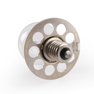 6V27w HS366 Bombilla halógena de 9 agujeros para oftalmoscopio Haag 900 930 6V 4.5A P44S lámpara de hendidura - Product Image 3