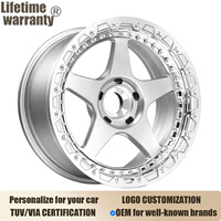 Jantes en alliage forgées en 3 parties MV UGR-5 CL 17-21 pouces 5x114.3 5x112 pour Toyota A91 Supra Honda FK2 Type R Nissan R34 GTT Mazda