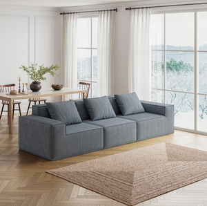 Modular Sectional <b>Sofa</b>, Convertible Tofu Block <b>Sofa</b> Floor <b>Sofa</b> <b>Bed</b> Armrest Comfy <b>Sofa</b> <b>Bed</b> Compressed <b>Sofa</b> Compression <b>Sofa</b> - Product Image 5