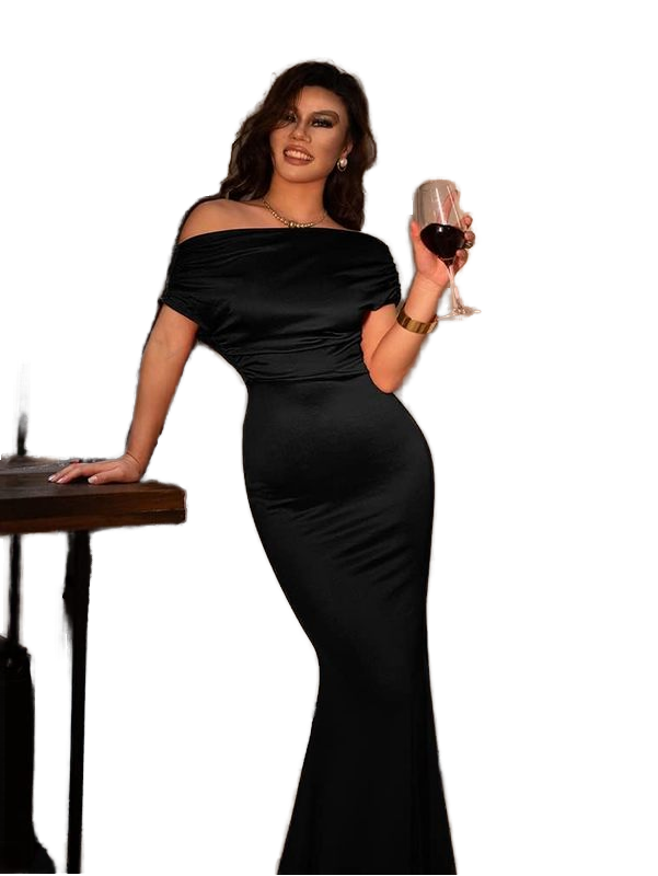 Shop Custom Women's Black Elegant Sleeveless Dress Shop Custom Women's Black Elegant Sleeveless Dress
