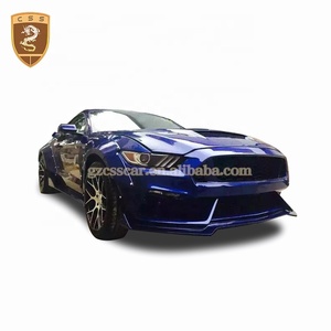 2015 FRP + PP Chất Liệu Wide Flarea Fenders Xe Bumper Auto Body Kit Cho Ford Mustang Chuyển Đổi Cơ Thể Bộ Dụng Cụ - Product Image 3