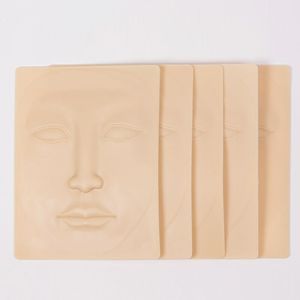 Hoja de tatuaje de piel falsa PMU Practce básica, herramienta de entrenamiento 3D, suministros de <span class=keywords><strong>Microblading</strong></span> para cejas y labios, delineador de ojos facial de silicona - Product Image 2