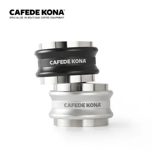 CAFEDE KONA ayarlanabilir 49mm 51mm 53mm 58mm kahve sabotaj Espresso distribütörü kahve dağıtım Leveler aracı