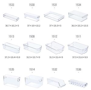 Gros <span class=keywords><strong>Réfrigérateur</strong></span> Organisateur Bacs Économiser de L'espace Cuisine Organisateur En Plastique <span class=keywords><strong>Réfrigérateur</strong></span> Organisateur - Product Image 6