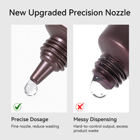 BORN PRETTY Nouvelle Technologie Colle Gel Solide pour Ongles en Tube, Super Forte pour Extensions d'Ongles en Acrylique, Ongles à Presser Transparents