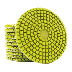 4 inch ướt sử dụng kim cương Buffing Pads tùy chỉnh OEM đánh bóng <span class=keywords><strong>Pad</strong></span> cho bê tông Granite sàn đá cẩm thạch - Product Image 3