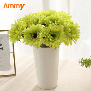 AM-AFF04 Ammy Flores para Decoración de Bodas, Flores Artificiales de Seda, <span class=keywords><strong>Gerberas</strong></span> Coloridas, Crisantemos, <span class=keywords><strong>Ramo</strong></span> de Flores Artificiales - Product Image 3