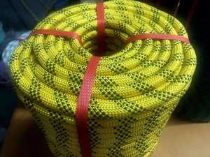 High Quality Custom Length 14mm Diameter Nylon Rock <b>Climbing</b> Rope for Outdoor Amusement Equipment - Product Image 4