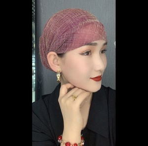 YASEEN breathable eco-friendly mesh headwear is suitable for banquets in all seasons - Product Image 1