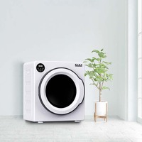 Sèche-linge domestique 8 kg, tambour en acier inoxydable, sèche-linge à tambour, panneau de commande électrique, sèche-linge à ventilation