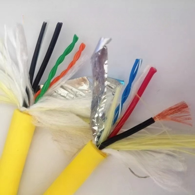 Wholesale Custom Neutral Buoyant CAT6 Control Cable Stranded PE for ROV Vehicles Underwater ROV Umbilical Tether ROV Cable
