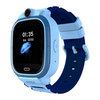 Reloj Inteligente 4G para Niños 2026 con Tarjeta SIM, Posicionamiento LBS+WiFi, Pantalla de 1.44'', Antipérdida, Relojes Inteligentes para Niños