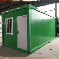 Conteneur en panneaux sandwich en acier de haute qualité, portable, pliable, personnalisable, pour hôtel, magasin, bureau ou supermarché