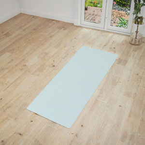 Tapis de yoga et de Pilates en caoutchouc naturel antidérapant écologique de 5 mm d'épaisseur, longueur de 183 cm, imprimé avec une sangle de transport, vente en gros - Product Image 3