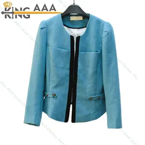 USA bales mixed clothing first class woman jacket second hand branded clothes premium jacket