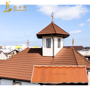 Vente en gros d'usine de matériaux de construction : Tôles de toiture métalliques revêtues de pierre de qualité supérieure <span class=keywords><strong>pour</strong></span> <span class=keywords><strong>chalet</strong></span> de conte de fées - Product Image 5