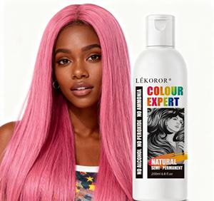 Tinture <span class=keywords><strong>per</strong></span> <span class=keywords><strong>capelli</strong></span> Semi crema permanente <span class=keywords><strong>colore</strong></span> dei <span class=keywords><strong>capelli</strong></span> <span class=keywords><strong>senza</strong></span> perossido - Product Image 2