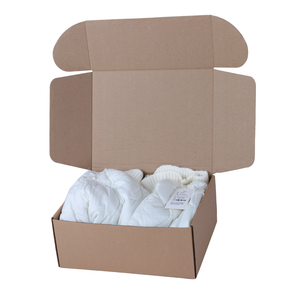 Cajas de cartón corrugado personalizadas con impresión offset 4c, grabado en relieve, recubrimiento UV, laminación mate y diseño de billetera para velas recicladas, venta al por mayor - Product Image 1