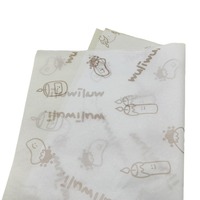 Luxury Eco-Friendly Floral Tissue Paper Roll Custom Printed Wrapping for Clothing & Gift Packaging Sustainable Paper Paperboards