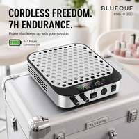 Perceuse à ongles professionnelle 2-en-1 avec collecteur de poussière, machine de manucure haute vitesse 35000 tr/min avec écran LED