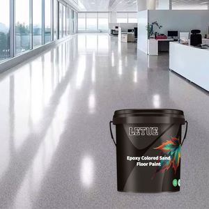 Customizable Epoxy Sand Floor Paint Sandstone Marble Road Coating <b>Liquid</b> Plastic for Warehouse Usage <b>Rubber</b> Coating - Product Image 5