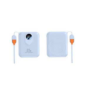 Baterías Externas Delgadas al por Mayor de 5000mAh y 20000mAh con Cable, Carga Rápida Magnética Inalámbrica PD22.5W - Product Image 3