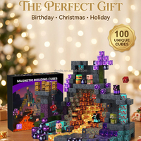 Meilleur ensemble de blocs magnétiques pour enfants et tout-petits, jeu de construction éducatif STEM 3D coloré, certifié CE, prêt à être expédié