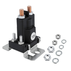 80-AMP 12V liên tục nhiệm vụ điện từ pin isolator và Starter Relay-Trắng 4 pin SPST - Product Image 1