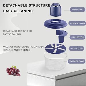 Pelador de Frutas y Ajos Eléctrico Pequeño para el Hogar, Cuchilla de Acero Inoxidable Automática, Apto para Lavavajillas, Fácil de Limpiar - Product Image 4