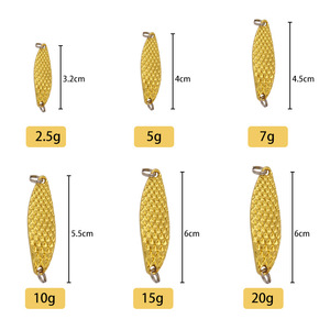 Long Throw Submersible Sequin Basse Cuillère Type Dur Appât Sequin Sangsue Ananas Métal Hyperboloïde Leurre <span class=keywords><strong>pour</strong></span> <span class=keywords><strong>Truite</strong></span> Espèces - Product Image 5