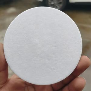 2026 New Classic Style 10 cm Square Paper Coaster with Custom Logo Printing for Car coaster Glass coaster in Home and Table Use
