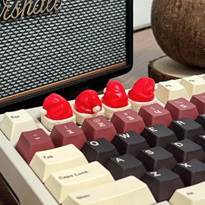 Christmas Gift Personalized Keycaps Christmas Hats Creative Mechanical <strong>Keyboard</strong> <strong>Caps</strong> Suitable for MX - Product Image 3