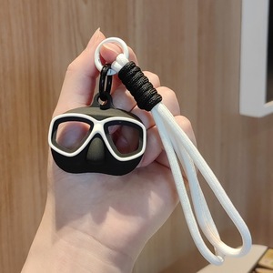 Creative 3D Diving Mask Goggles Keychain Couple <b>Keyring</b> Bag Pendant Hanging Ornament Funny Gift for Men <b>Women</b> - Product Image 6