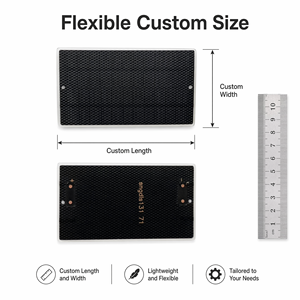 Panel Solar Mini de Alta Durabilidad, Resistente al Agua IP68, Laminado de Doble Cara con ETFE, 1W 5W 10W 20W, para Monitoreo Marino - Product Image 2
