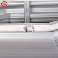 Support fixe perche en aluminium horizontal, support fixe