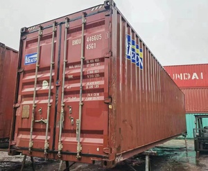 Conteneur maritime <span class=keywords><strong>d</strong></span>'<span class=keywords><strong>occasion</strong></span> de Chine, conteneur de transport usagé 40HC et conteneur neuf 20 pieds avec panneau sandwich en acier, capacité de 68 m³ - Product Image 5