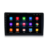 Système de navigation GPS intégré avec écran tactile de 9 pouces, autoradio Android 2 Din avec CarPlay, multimédia et lecteur vidéo pour voiture
