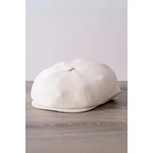 Cappellino avorio a 8 pannelli - Product Image 2