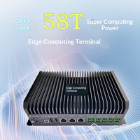 Boîtier d'analyse IA MHY AI Edge 58T, haute puissance de calcul, 8 Go de RAM, disque dur 128 Go, processeur d'analyse vidéo, logiciel intégré, en stock