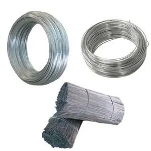 Produzione di filo di ferro a basso tenore di carbonio filo di zinco rivestito filo di acciaio zincato a caldo
