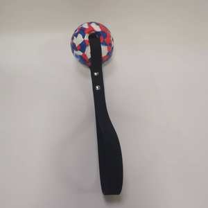 כדור אימון אינטראקטיבי לחיות מחמד, אקולוגי ועמיד, עשוי EVA מודרני, עם ידית PVC, צעצוע לעיסה אינטראקטיבי קלאסי לכלבים - Product Image 3