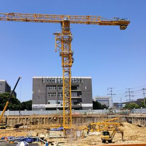 Grúa Torre de Plataforma Plana DAHAN QTZ500(8530) con Capacidad de Elevación de 25 Toneladas, Momento de Elevación de 500t.m, Altura Máxima de Elevación de 350m, Uso en Construcción, Caja de Cambios - Product Image 3