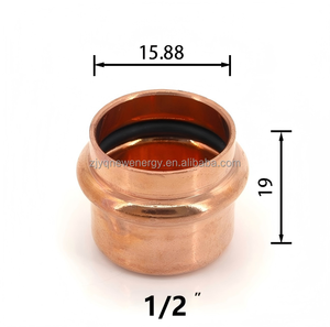 Nhà máy trực tiếp bán buôn cao mịn đồng đúc uốn phụ kiện Mỹ tiêu chuẩn uốn cuối mũ cho HVAC lạnh - Product Image 3