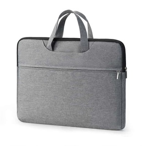 Laptop <b>Tote</b> <b>Bag</b> <b>Black</b> Polyester 15.6 Inch Handle Closure Waterproof Business Travel Case - Product Image 3