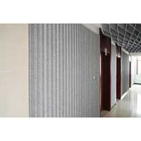 Panneau acoustique mural en feutre gris foncé pliable, panneau décoratif absorbant le son pour studio