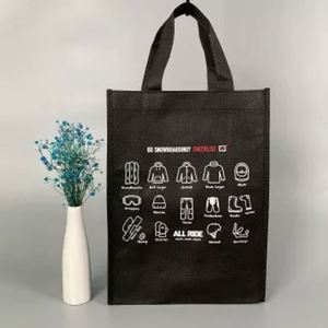 กระเป๋าผ้าใยสังเคราะห์ขนาดใหญ่ใช้ซ้ำได้ - Product Image 2